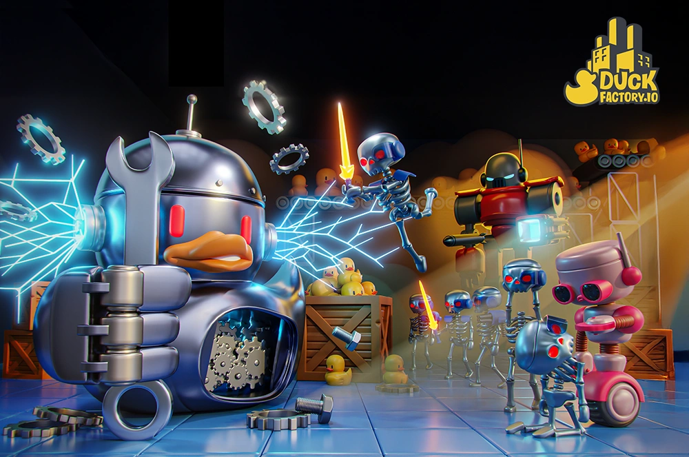 Imagen promocional 2 para marketing, proyecto DuckFactory Imagen promocional 2 para marketing, proyecto DuckFactory