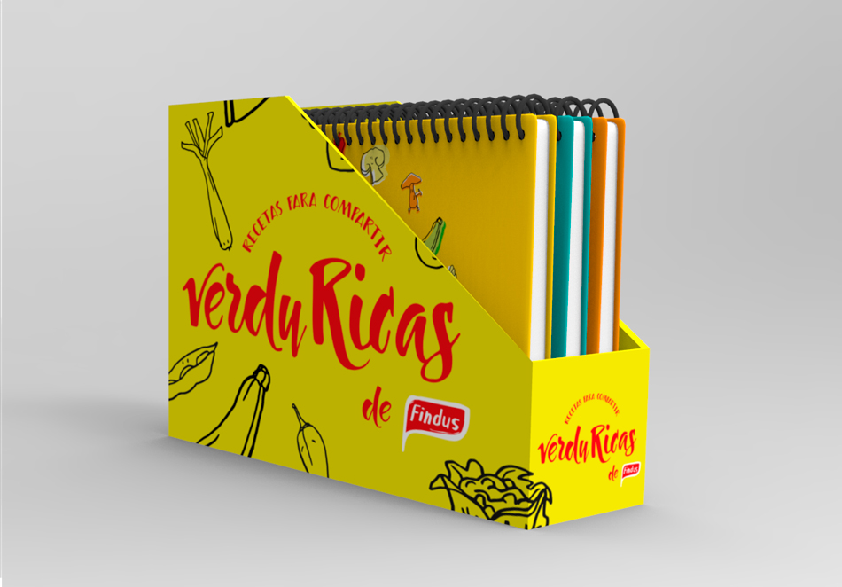 Proyecto de diseño gráfico verduRicas Findus. Proyecto de diseño gráfico verduRicas Findus.