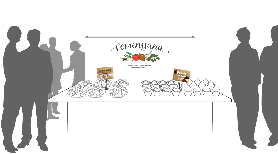 Branding Comenssana, diseño corporativo, packaging, líneas de productos 2. Branding Comenssana, diseño corporativo, packaging, líneas de productos 2.