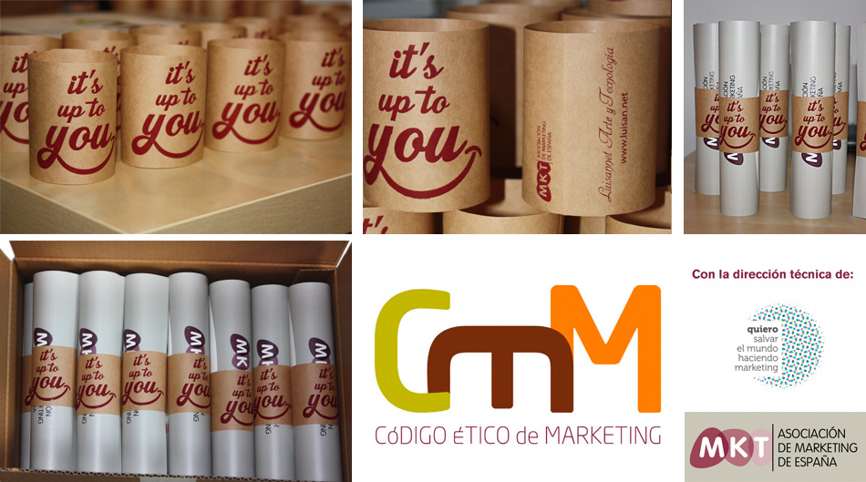 Diseño creatividad it's up to you.