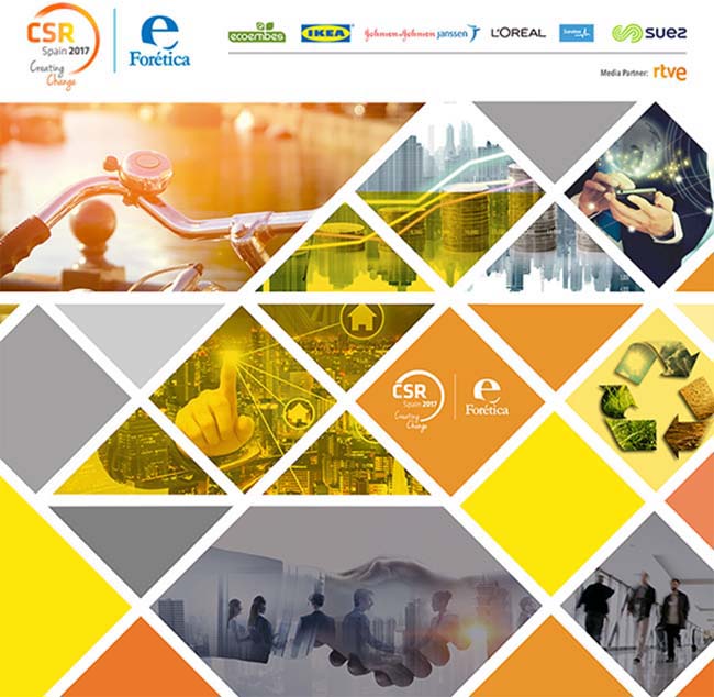 Diseño photocall evento CSR Spain 2017. Diseño photocall evento CSR Spain 2017.