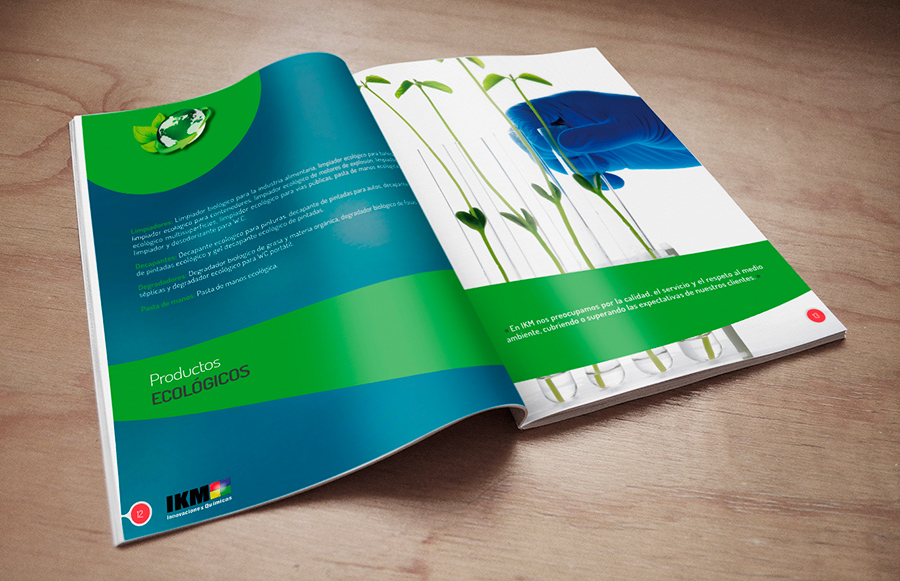 Diseño brochure corporativo IKM. Diseño brochure corporativo IKM.