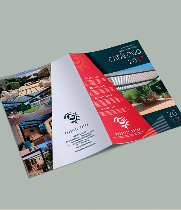 Diseño gráfico catálogo Graditel Solar, imagen 4. Diseño gráfico catálogo Graditel Solar, imagen 4.