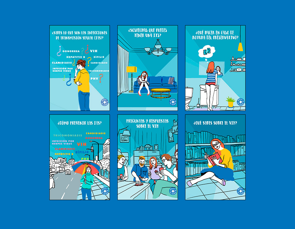 Diseño gráfico Campaña Médicos del Mundo, Inclusión Calvià, 1. Diseño gráfico Campaña Médicos del Mundo, Inclusión Calvià, 1.