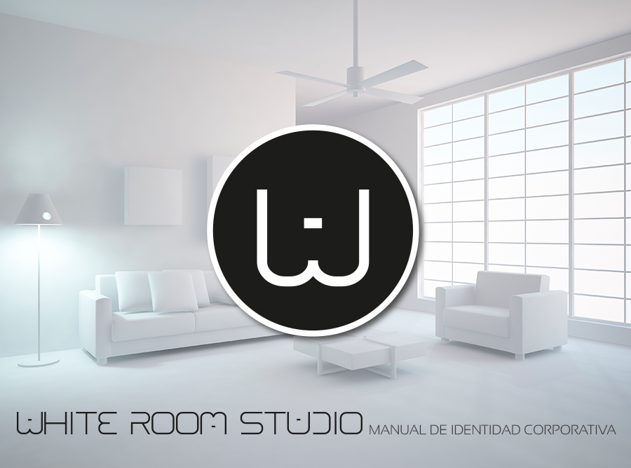 Diseño gráfico Manual de Identidad Corporativa White Room Studio. Diseño gráfico Manual de Identidad Corporativa White Room Studio.