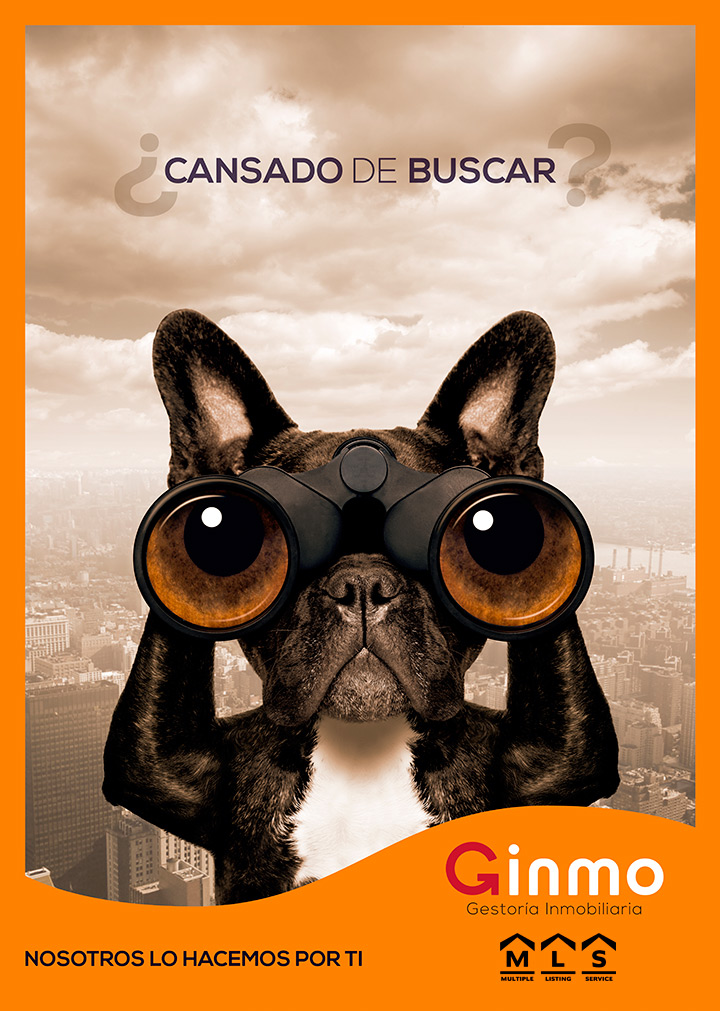 Diseño gráfico publicidad Inmobiliaria Ginmo. Diseño gráfico publicidad Inmobiliaria Ginmo.