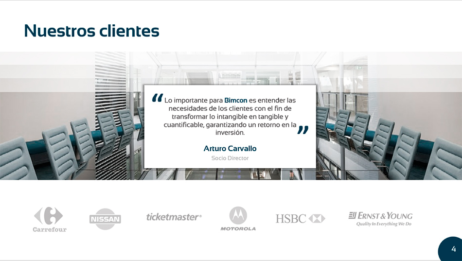 Diseño corporativo consultoría Bimcon, plantilla presentación PowerPoint 3. Diseño corporativo consultoría Bimcon, plantilla presentación PowerPoint 3.