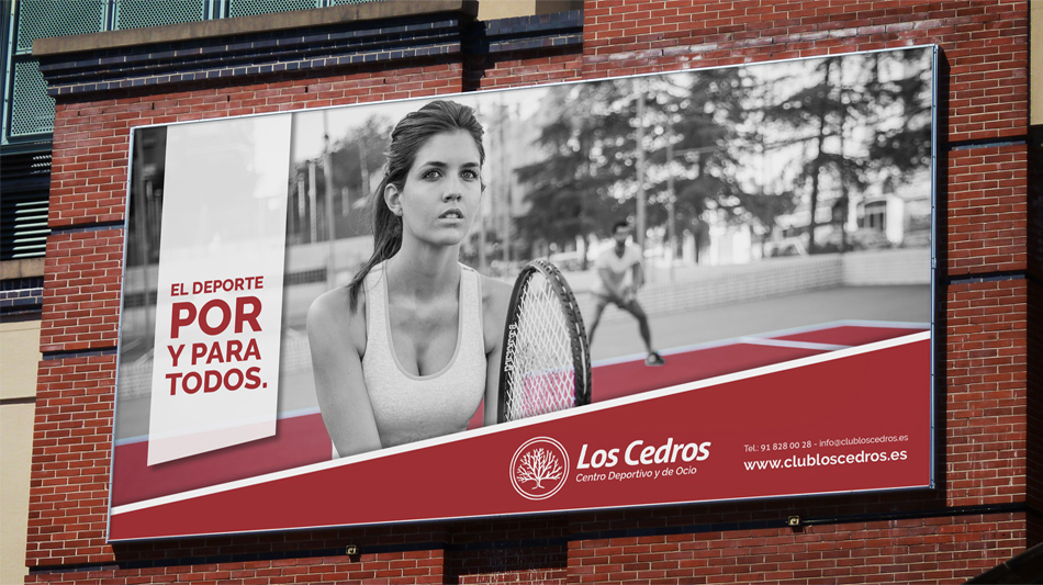 Valla publicitaria Club deportivo Los Cedros Valla publicitaria Club deportivo Los Cedros