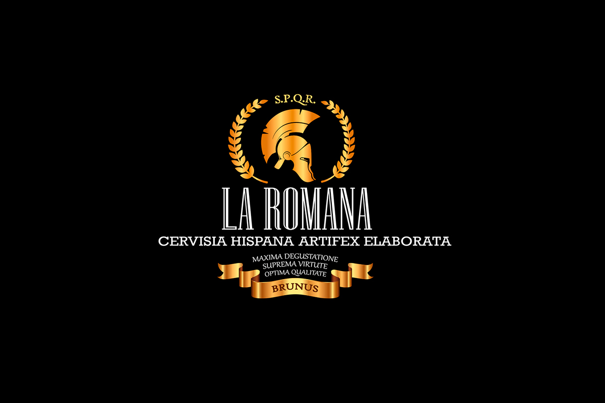 Imagen corporativa marca de cerveza La Romana.