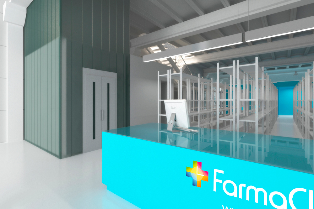 Infografía 3D, FarmaClock, 3.