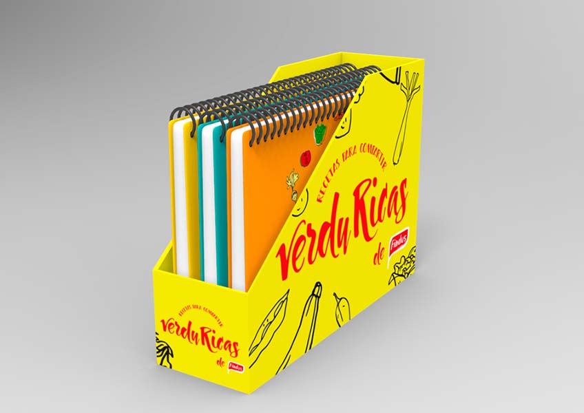 Proyecto de diseño gráfico verduRicas Findus, 17. Proyecto de diseño gráfico verduRicas Findus, 17.