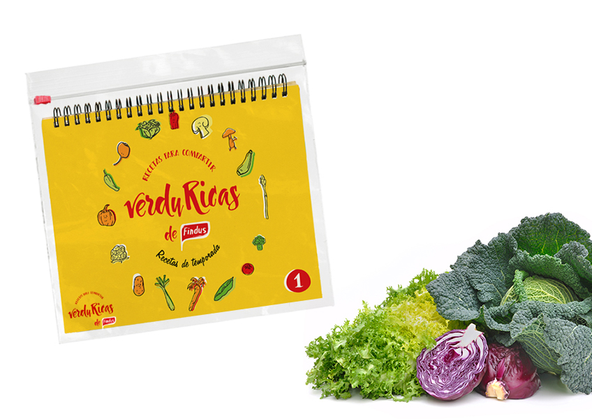 Proyecto de diseño gráfico verduRicas Findus, 19. Proyecto de diseño gráfico verduRicas Findus, 19.